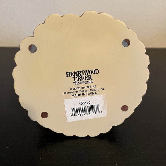 Jim Shore 2002 Angel with Cat  Heartwood Creek by Enesco F105170 Figurine W/tag - Picture 8 of 12